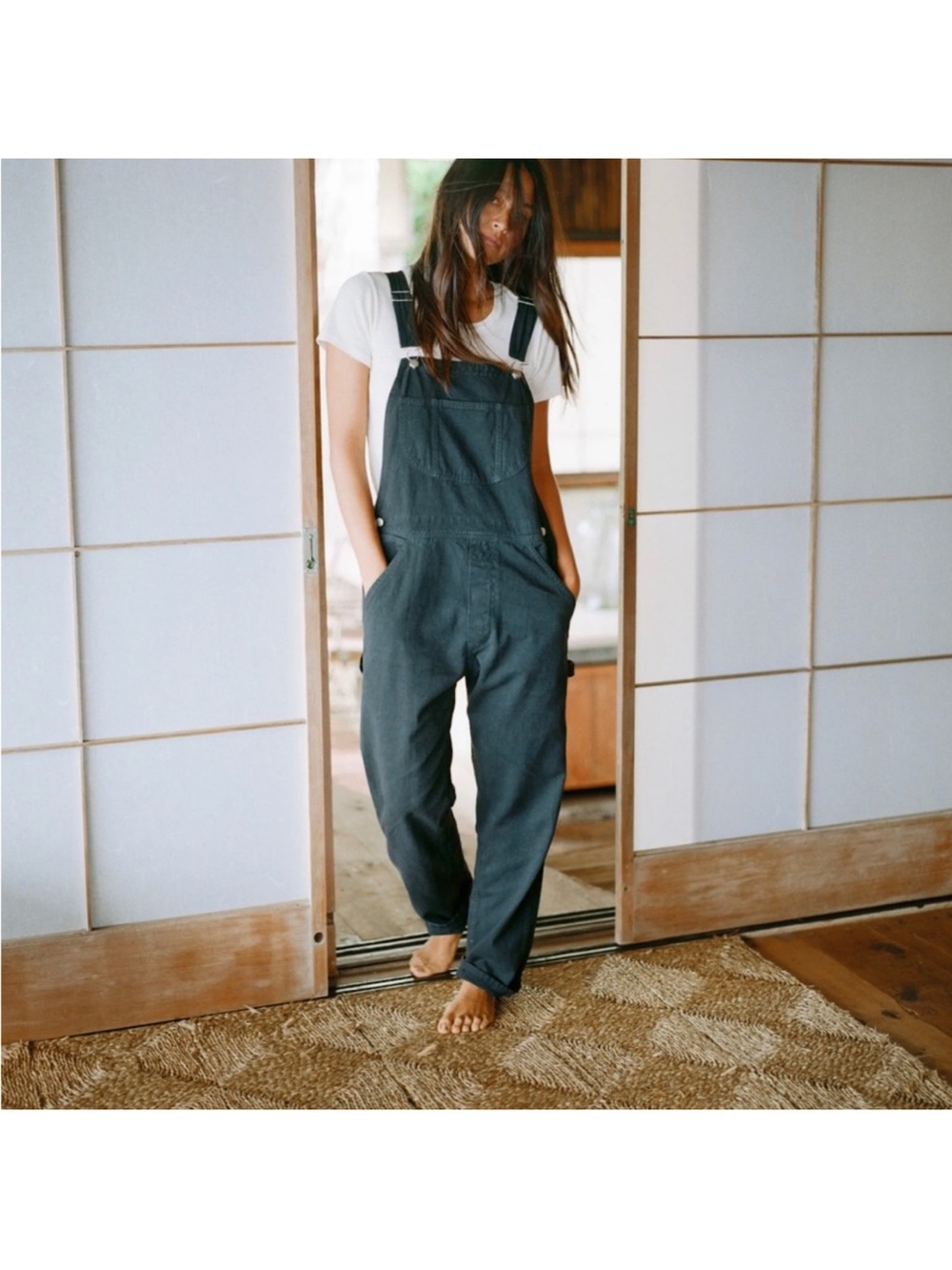 OZMA Standard Overalls Cotton Black XS EUC